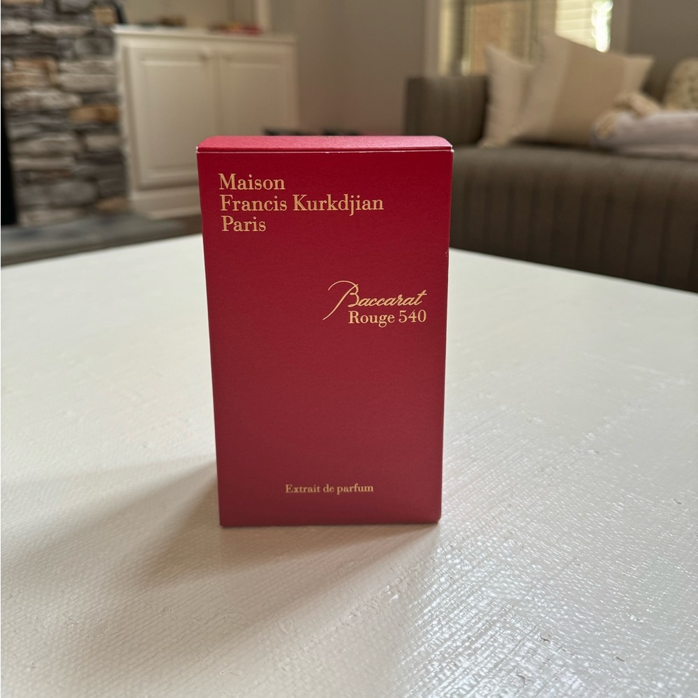 Baccarat perfume box